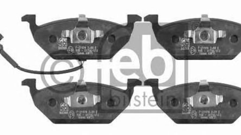 Set placute frana,frana disc VW BORA (1J2) (1998 - 2005) FEBI BILSTEIN 16446 piesa NOUA