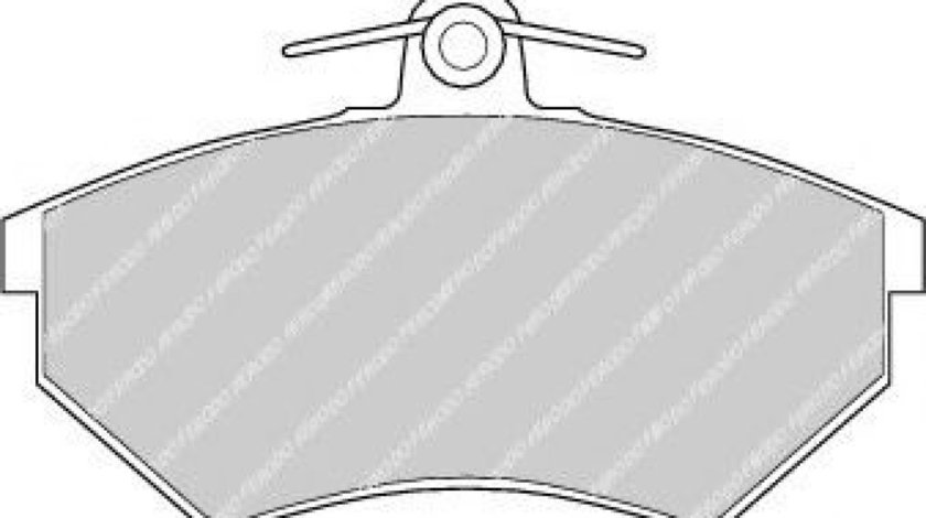 Set placute frana,frana disc VW CADDY II Combi (9K9B) (1995 - 2004) FERODO FDB774 piesa NOUA