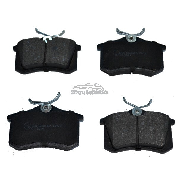 Set placute frana,frana disc VW EOS (1F7, 1F8) (2006 - 2016) PREMIERE FPF.129 piesa NOUA
