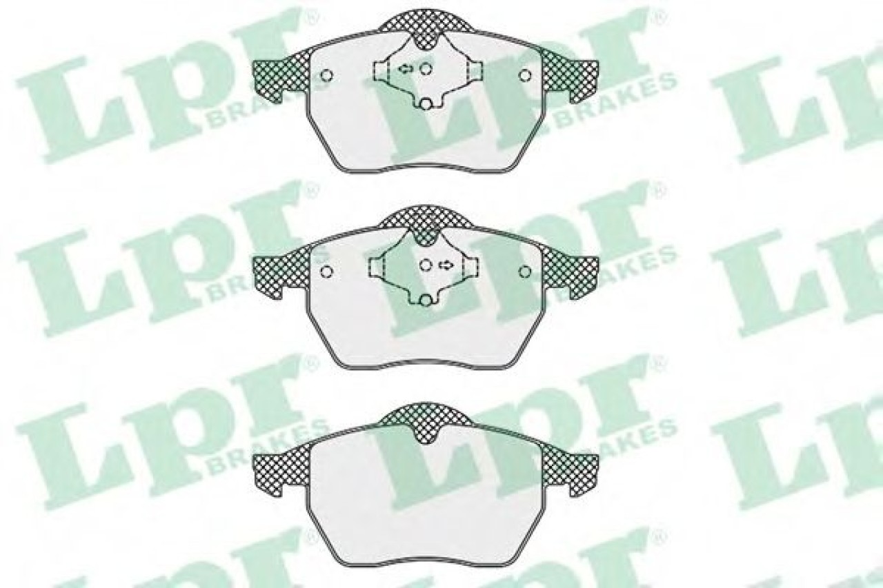 Set placute frana,frana disc VW GOLF III (1H1) (1991 - 1998) LPR 05P669 piesa NOUA