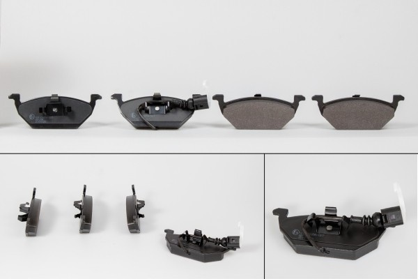 Set placute frana,frana disc VW GOLF IV (1J1) (1997 - 2005) QWP WBP296 piesa NOUA