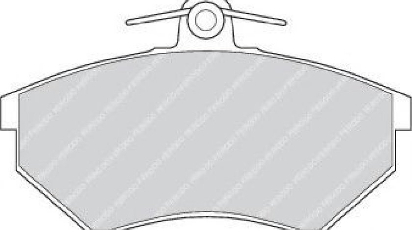 Set placute frana,frana disc VW GOLF IV Cabriolet (1E7) (1998 - 2002) FERODO FDB775 piesa NOUA