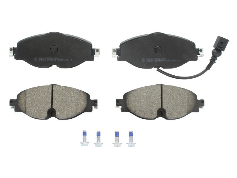 Set placute frana,frana disc VW GOLF VII (5G1, BE1) (2012 - 2016) KROTTENDORF KRO1956 piesa NOUA