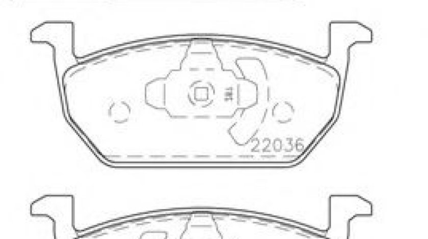 Set placute frana,frana disc VW GOLF VII Variant (BA5) (2013 - 2016) BREMBO P 85 137 piesa NOUA