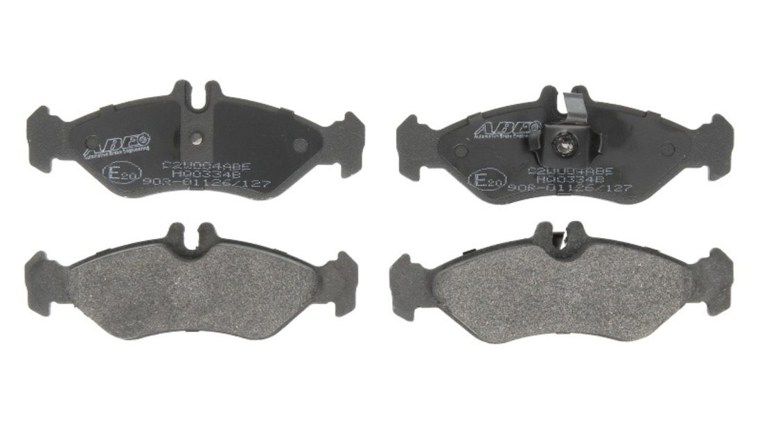 Set placute frana,frana disc VW LT II caroserie (2DA, 2DD, 2DH) (1996 - 2006) ABE C2W004ABE piesa NOUA