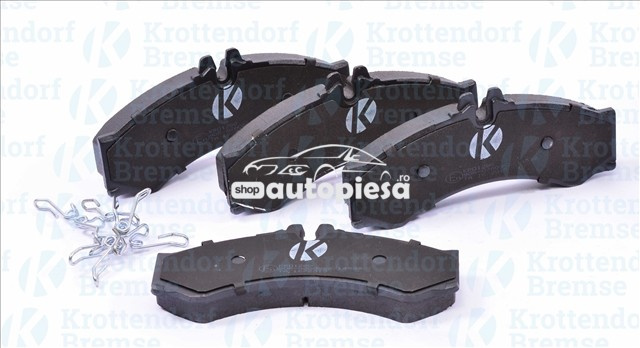 Set placute frana,frana disc VW LT II platou / sasiu (2DC, 2DF, 2DG, 2DL, 2DM) (1996 - 2006) KROTTENDORF KRO1288 piesa NOUA