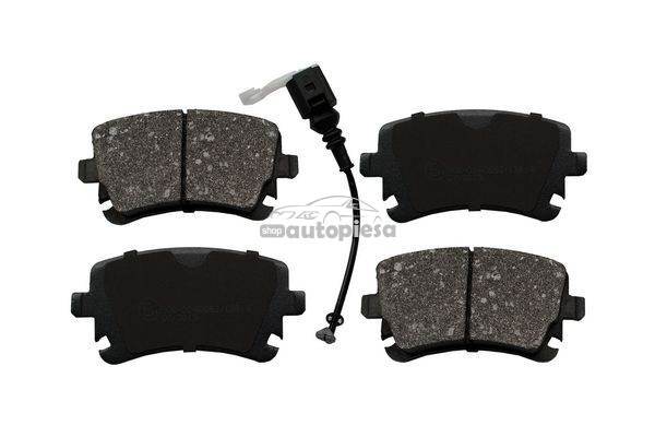 Set placute frana,frana disc VW MULTIVAN V (7HM, 7HN, 7HF, 7EF, 7EM, 7EN) (2003 - 2015) KRIEGER 0950006041 piesa NOUA