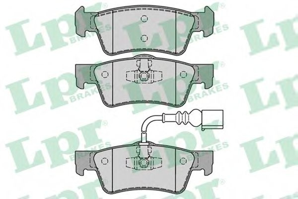 Set placute frana,frana disc VW MULTIVAN V (7HM, 7HN, 7HF, 7EF, 7EM, 7EN) (2003 - 2015) LPR 05P1284 piesa NOUA