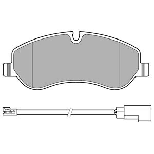 Set placute frana,frana disc VW MULTIVAN VI (SGF, SGM, SGN) (2015 - 2016) KRIEGER 0950006512 piesa NOUA