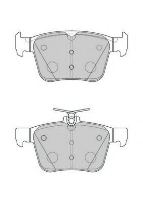 Set placute frana,frana disc VW PASSAT ALLTRACK (3G5) (2015 - 2016) FERODO FDB4697 piesa NOUA