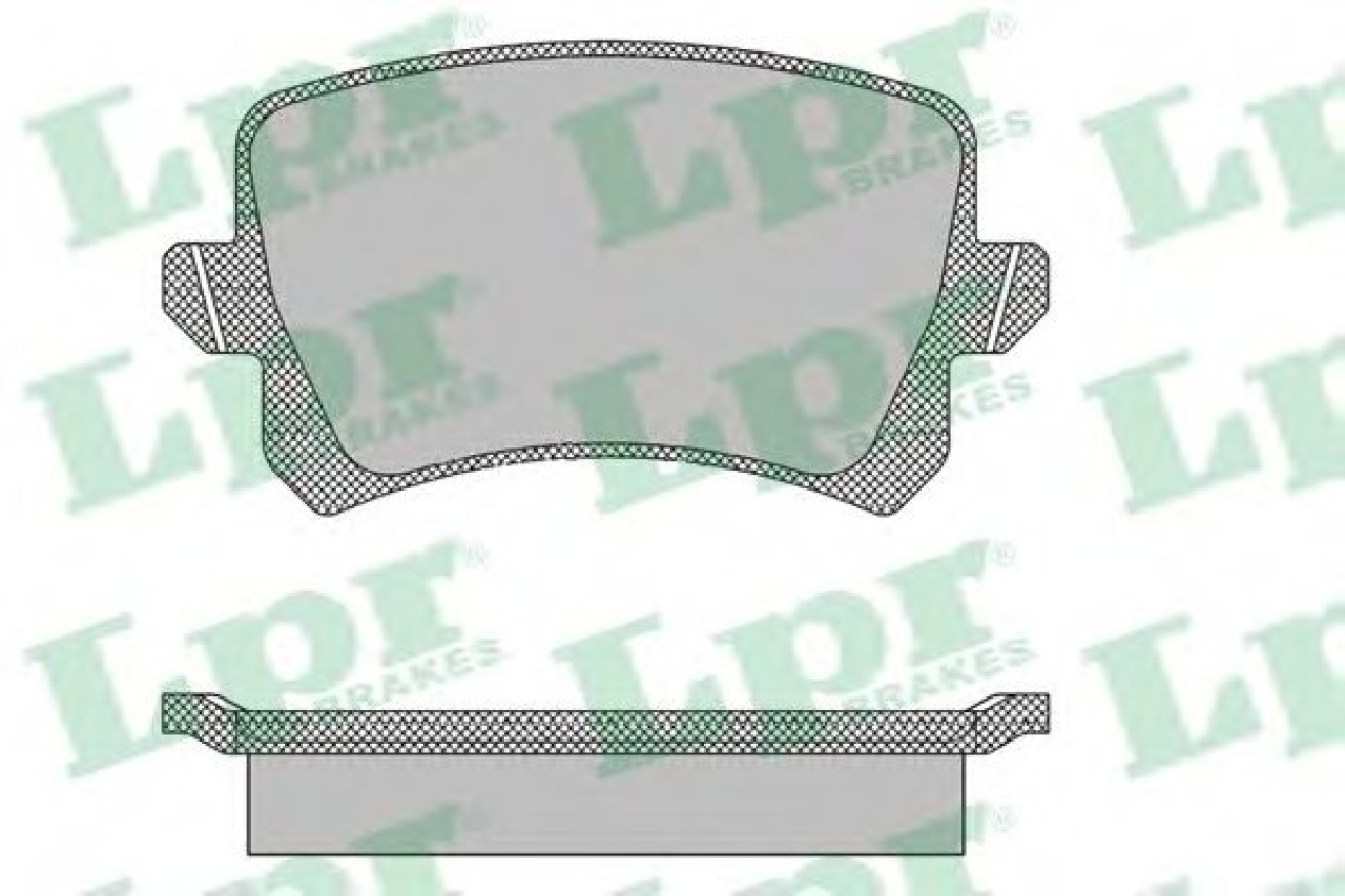 Set placute frana,frana disc VW PASSAT Variant (3C5) (2005 - 2011) LPR 05P1390 piesa NOUA