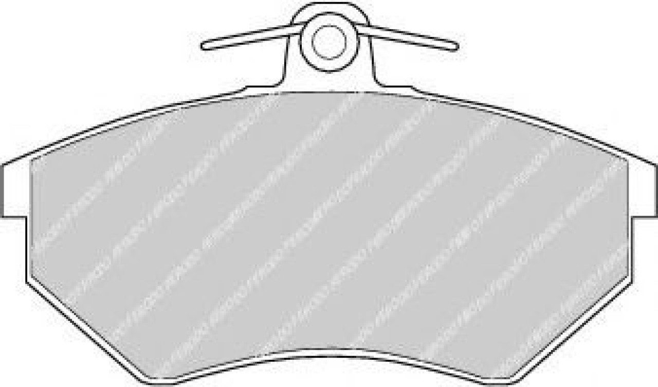 Set placute frana,frana disc VW PASSAT Variant (3A5, 35I) (1988 - 1997) FERODO FDB774 piesa NOUA