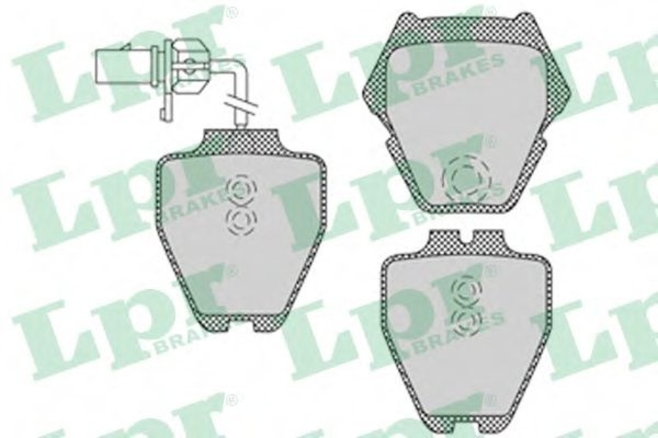 Set placute frana,frana disc VW PHAETON (3D) (2002 - 2016) LPR 05P1121 piesa NOUA