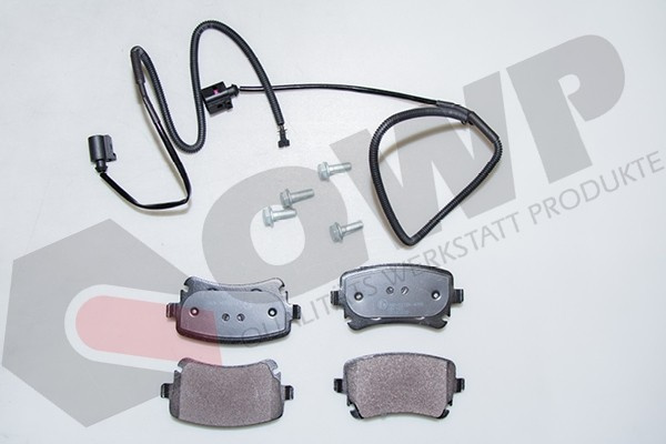 Set placute frana,frana disc VW PHAETON (3D) (2002 - 2016) QWP WBP762 piesa NOUA