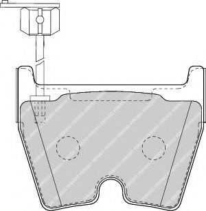 Set placute frana,frana disc VW PHAETON (3D) (2002 - 2016) FERODO FDB1664 piesa NOUA