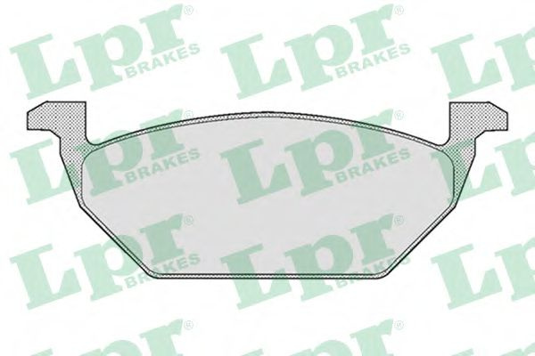 Set placute frana,frana disc VW POLO (6N2) (1999 - 2001) LPR 05P668 piesa NOUA