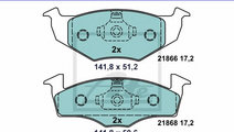 Set placute frana,frana disc VW POLO (9N) (2001 - ...