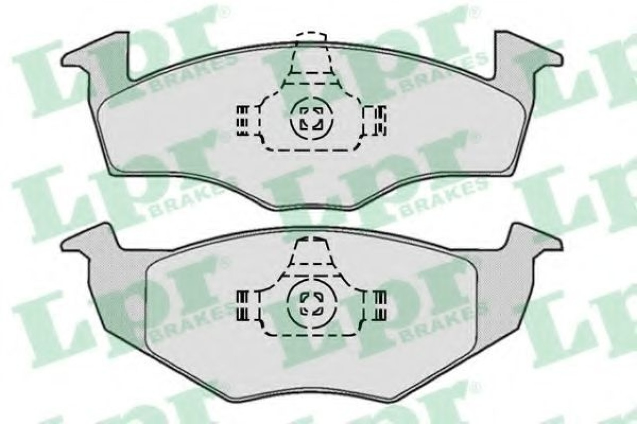 Set placute frana,frana disc VW POLO Variant (6KV5) (1997 - 2001) LPR 05P667 piesa NOUA