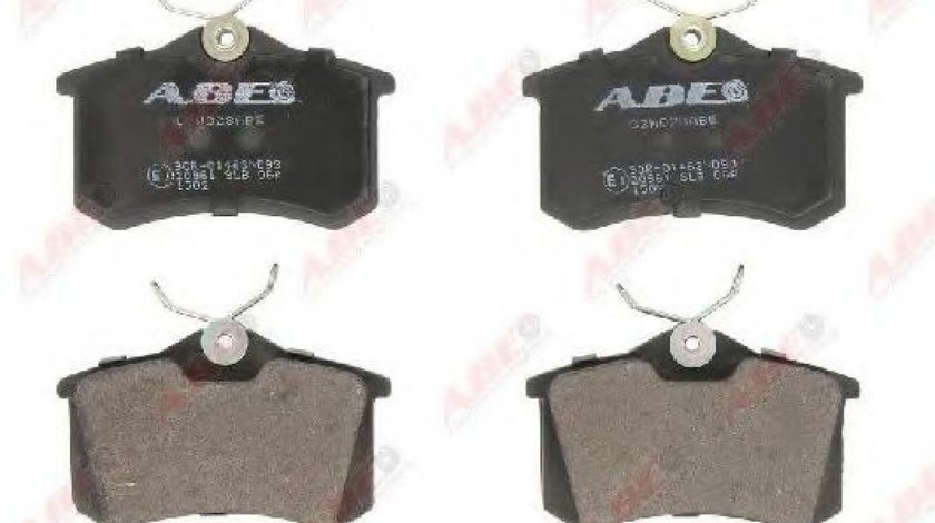 Set placute frana,frana disc VW SHARAN (7M8, 7M9, 7M6) (1995 - 2010) ABE C2W028ABE piesa NOUA