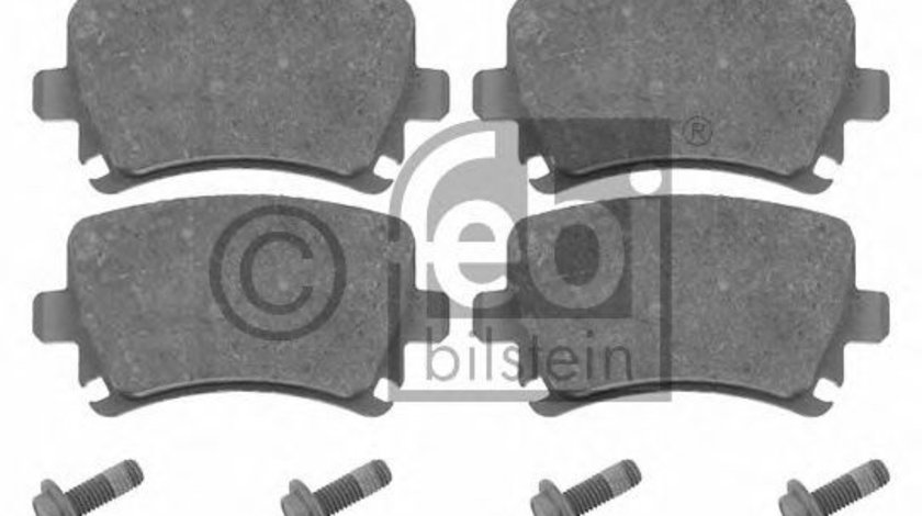 Set placute frana,frana disc VW SHARAN (7N1, 7N2) (2010 - 2016) FEBI BILSTEIN 16540 piesa NOUA