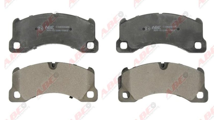 set placute frana,frana disc VW TOUAREG (7LA 7L6 7L7) Producator ABE C1W066ABE