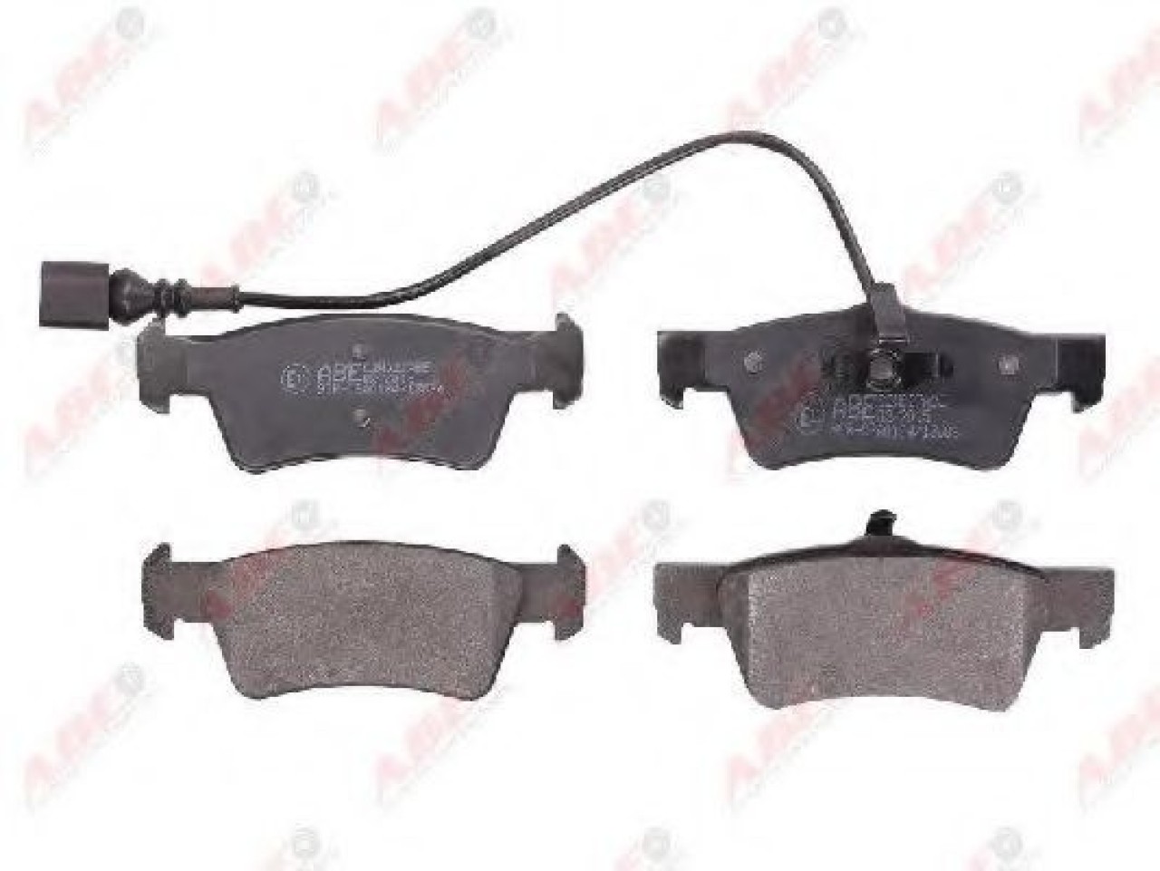 Set placute frana,frana disc VW TOUAREG (7LA, 7L6, 7L7) (2002 - 2010) ABE C2W027ABE piesa NOUA