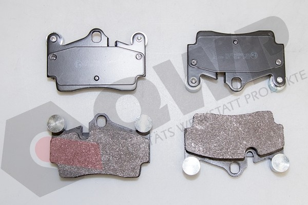 Set placute frana,frana disc VW TOUAREG (7LA, 7L6, 7L7) (2002 - 2010) QWP WBP661 piesa NOUA