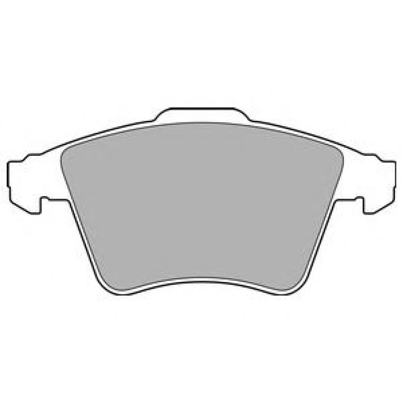 Set placute frana,frana disc VW TOUAREG (7LA, 7L6, 7L7) (2002 - 2010) DELPHI LP3142 piesa NOUA