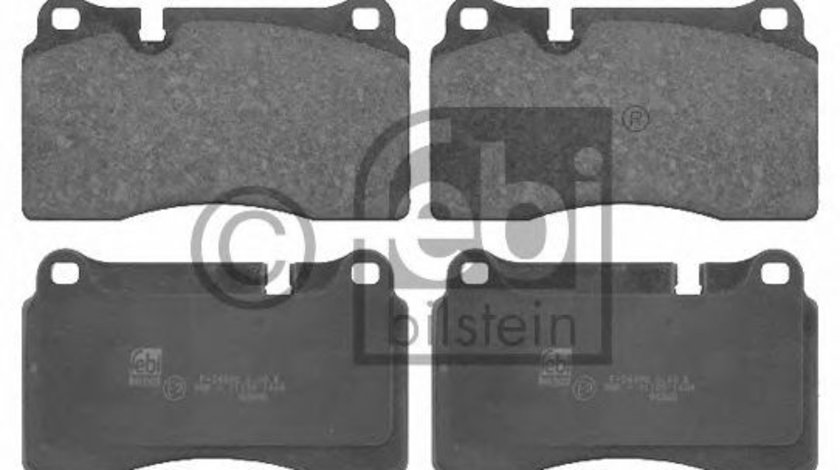 Set placute frana,frana disc VW TOUAREG (7P5) (2010 - 2016) FEBI BILSTEIN 16734 piesa NOUA