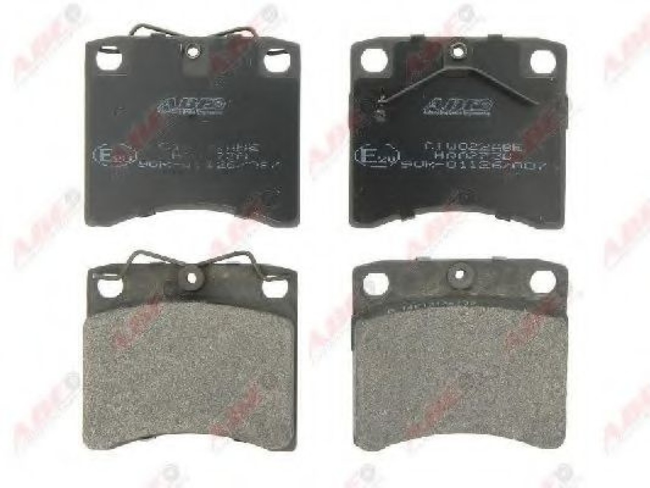Set placute frana,frana disc VW TRANSPORTER IV caroserie (70XA) (1990 - 2003) ABE C1W022ABE piesa NOUA