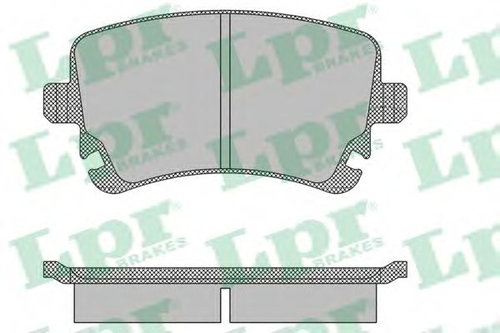 Set placute frana,frana disc VW TRANSPORTER V bus (7HB, 7HJ, 7EB, 7EJ, 7EF, 7EG, 7HF, 7EC) (2003 - 2...