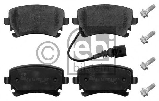 Set placute frana,frana disc VW TRANSPORTER V caroserie (7HA, 7HH, 7EA, 7EH) (2003 - 2016) FEBI BILSTEIN 16860 piesa NOUA