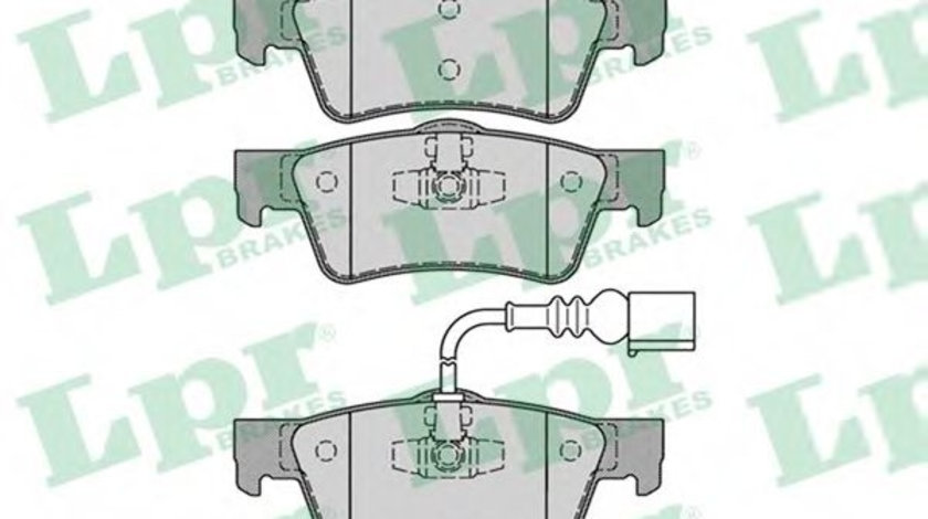 Set placute frana,frana disc VW TRANSPORTER V caroserie (7HA, 7HH, 7EA, 7EH) (2003 - 2016) LPR 05P1284 piesa NOUA