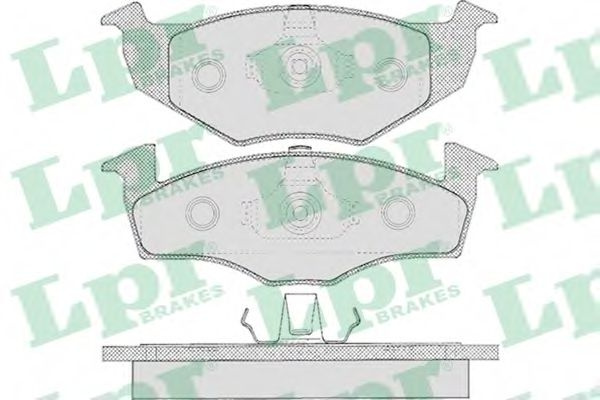 Set placute frana,frana disc VW VENTO (1H2) (1991 - 1998) LPR 05P627 piesa NOUA