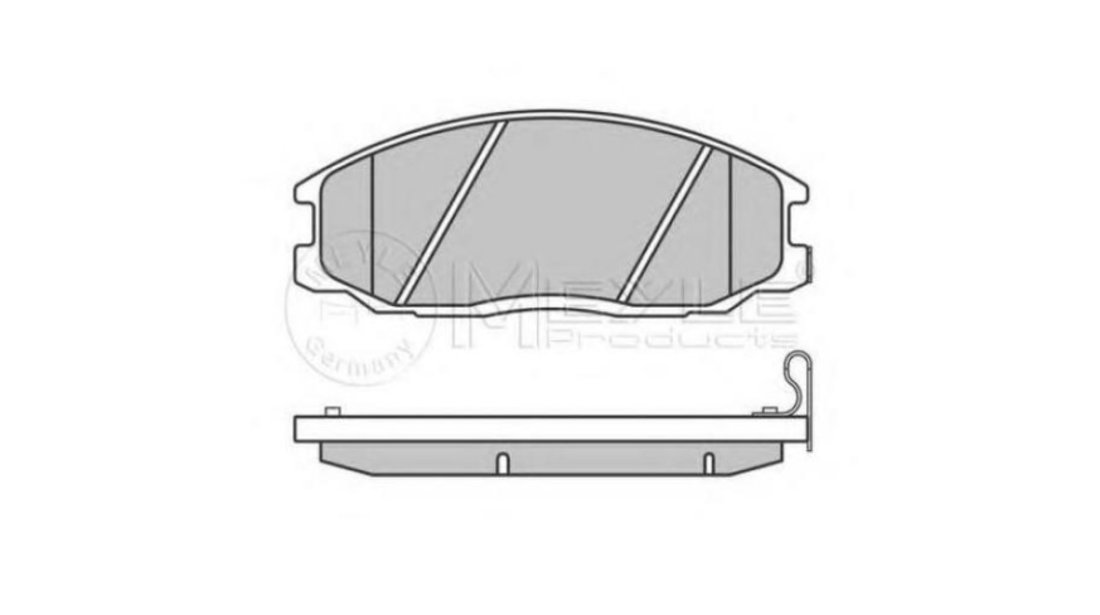 Set placute frana Hyundai TRAJET (FO) 2000-2008 #2 0252356916W