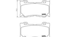 Set placute frana INFINITI FX 2008-2016 #2 137201