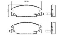 Set placute frana Isuzu TROOPER (UBS) 1983-1991 #2...