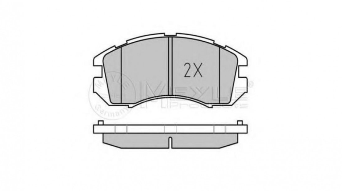 Set placute frana Kia JOICE 2000-2016 #2 0252172517