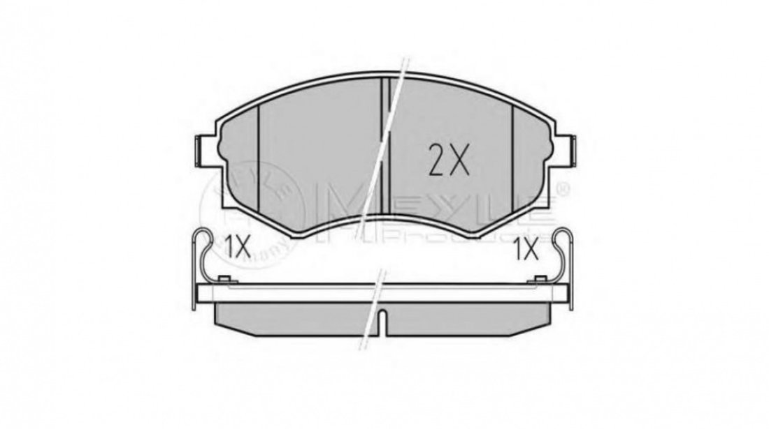 Set placute frana Kia MAGENTIS (GD) 2001-2016 #2 0252172517