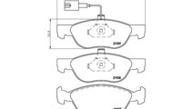 Set placute frana Lancia DELTA Mk II (836) 1993-19...