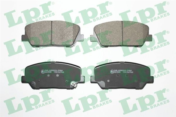 Set Placute Frana Lpr Hyundai 05P1960