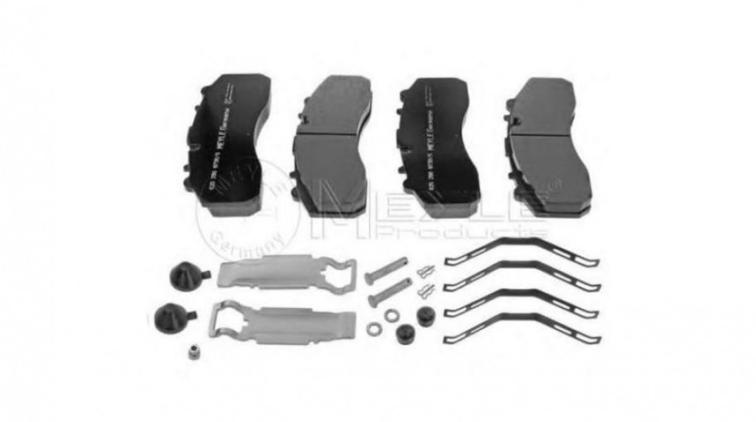 Set placute frana Mercedes ACTROS 1996-2002 #2 0004210510