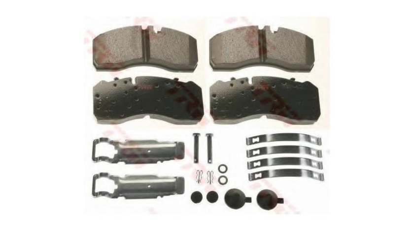 Set placute frana Mercedes ATEGO 1998-2004 #3 0004210710