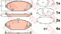 Set placute frana Mercedes C-CLASS cupe (C205) 201...