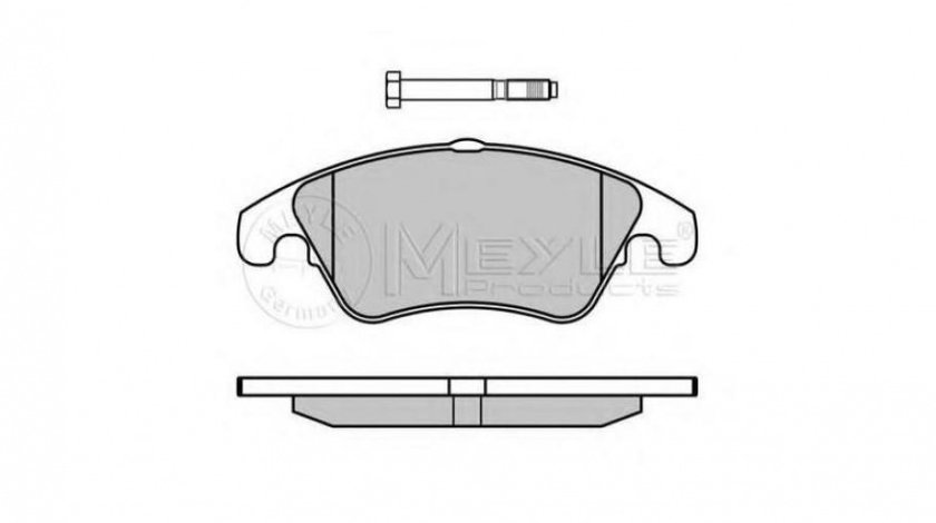 Set placute frana Mercedes E-CLASS (W212) 2009-2016 #2 0054201020