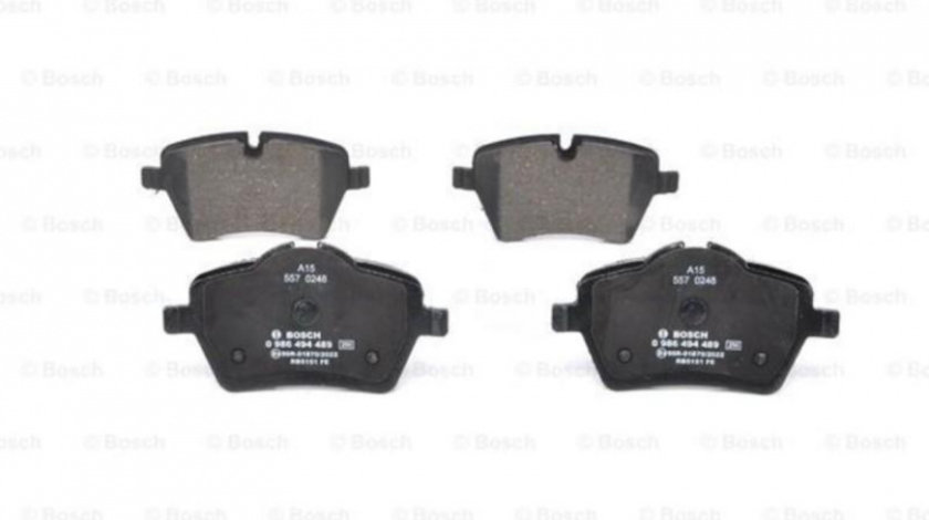 Set placute frana MINI MINI COUNTRYMAN (R60) 2010-2016 #2 0986494489