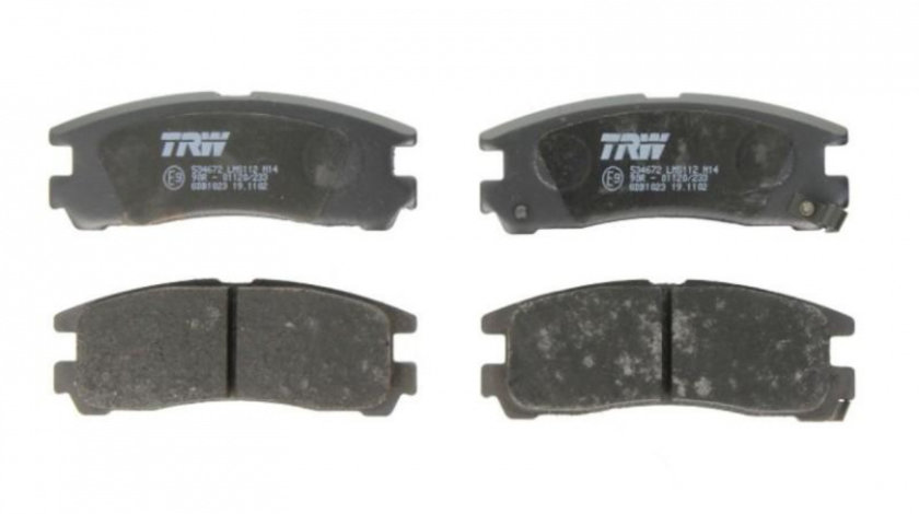 Set placute frana Mitsubishi 3000 GT cupe (Z16A) 1990-1999 #2 0000KMR129579