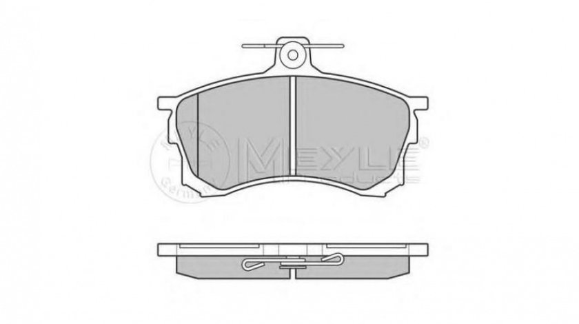 Set placute frana Mitsubishi CARISMA (DA_) 1995-2006 #2 011542120836