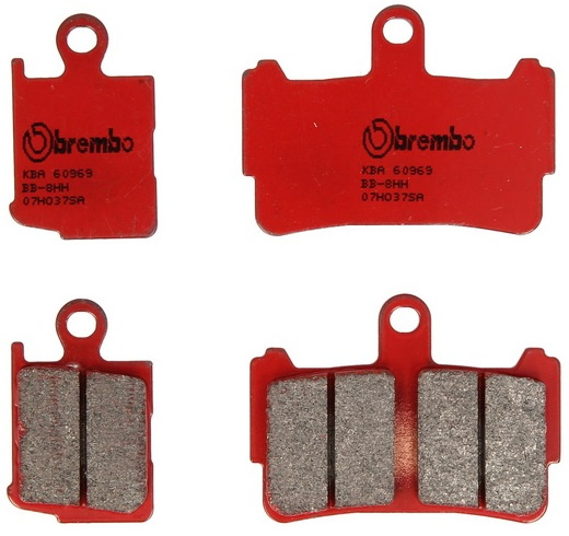 Set Placute Frana Moto Fata Brembo 07HO37SA
