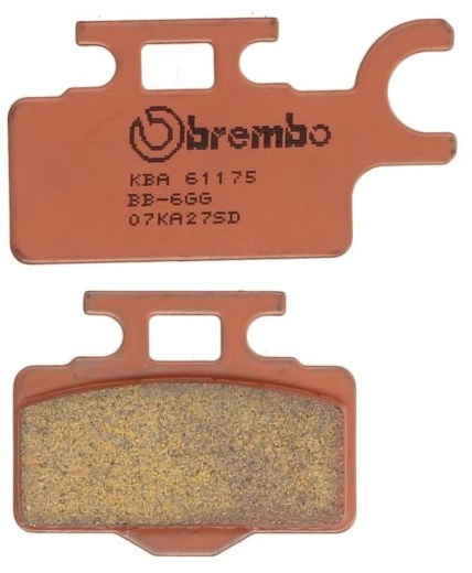 Set Placute Frana Moto Fata Brembo 07KA27SD